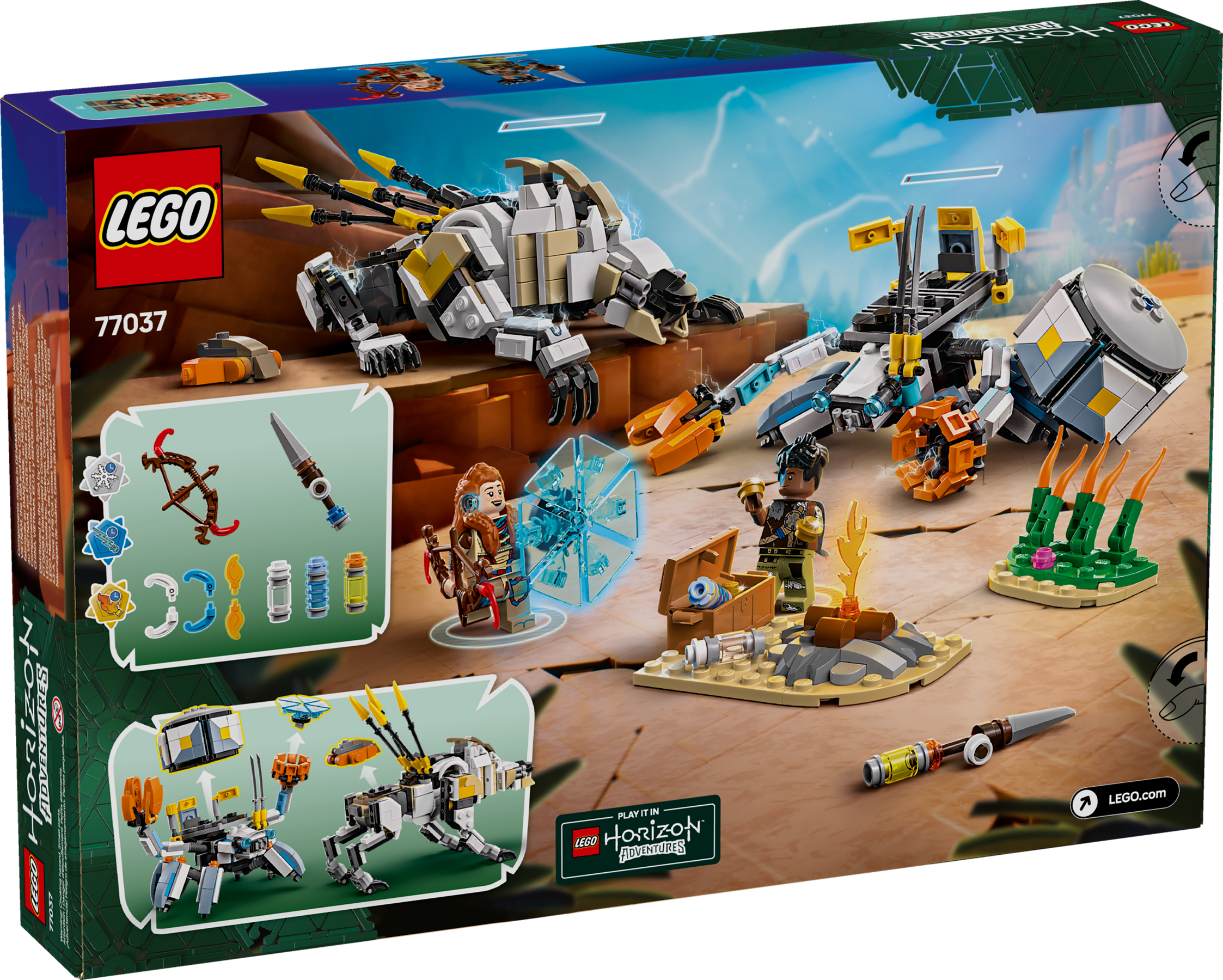 LEGO Horizon Aloy playset with figures - British product