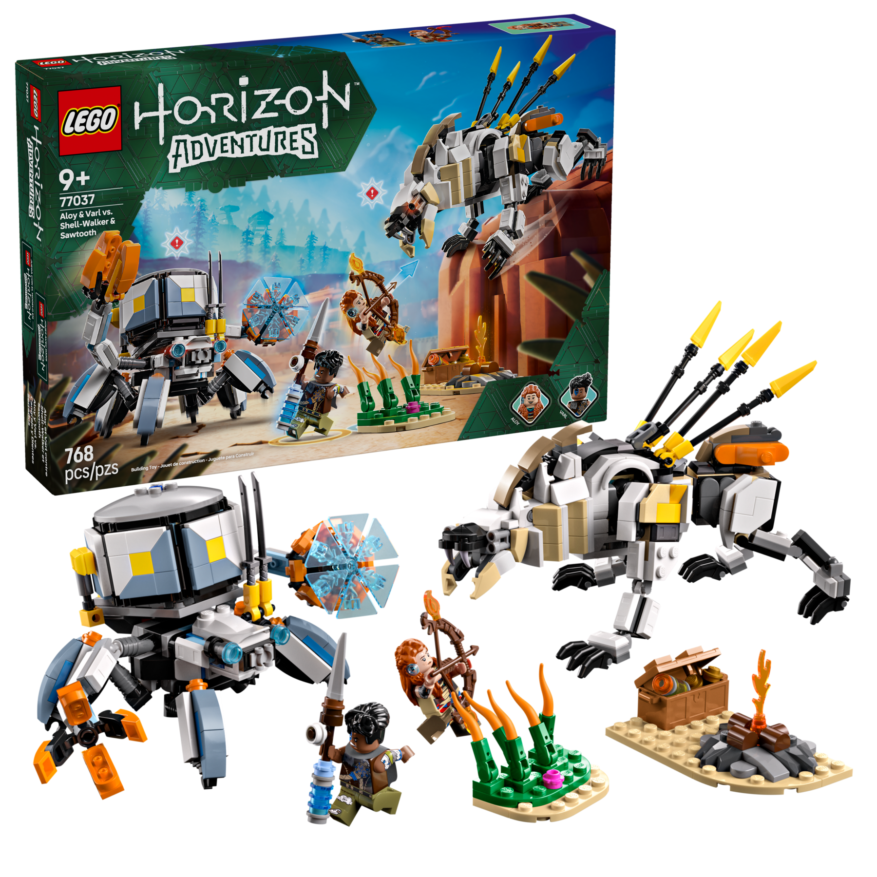 LEGO Horizon Aloy playset with figures - British product
