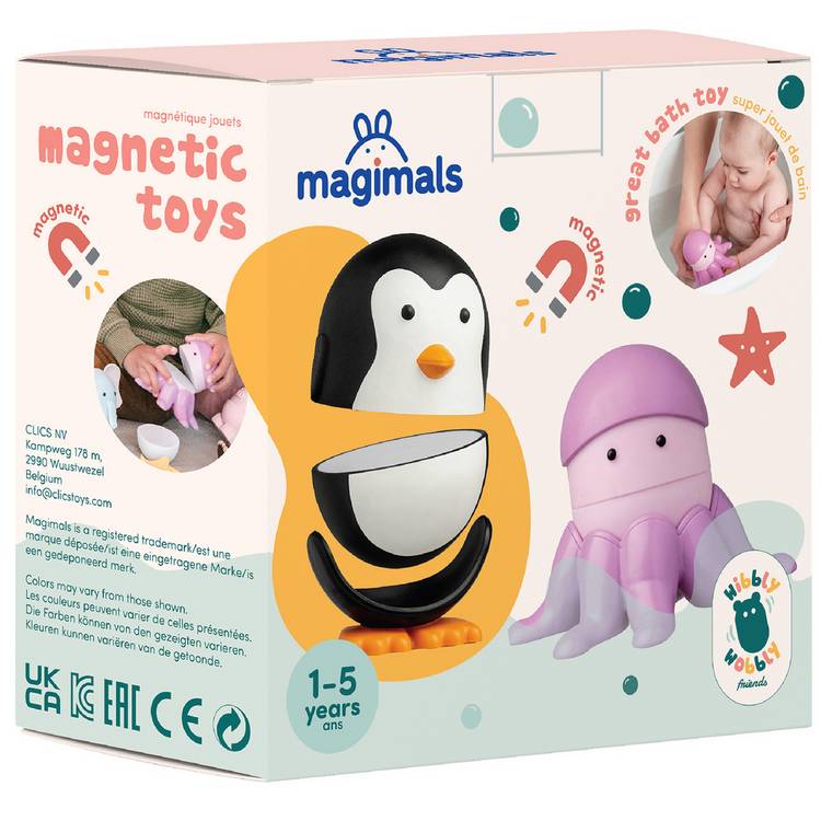 Clics Magimals magnetic animal set ocean 2 piece, UK version