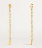 L'Atelier Nawbar Cosmic Rays earrings in 18kt yellow gold - British product