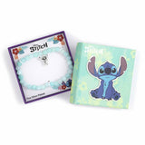 Disney Stitch light blue beads charm bracelet, imported from the UK