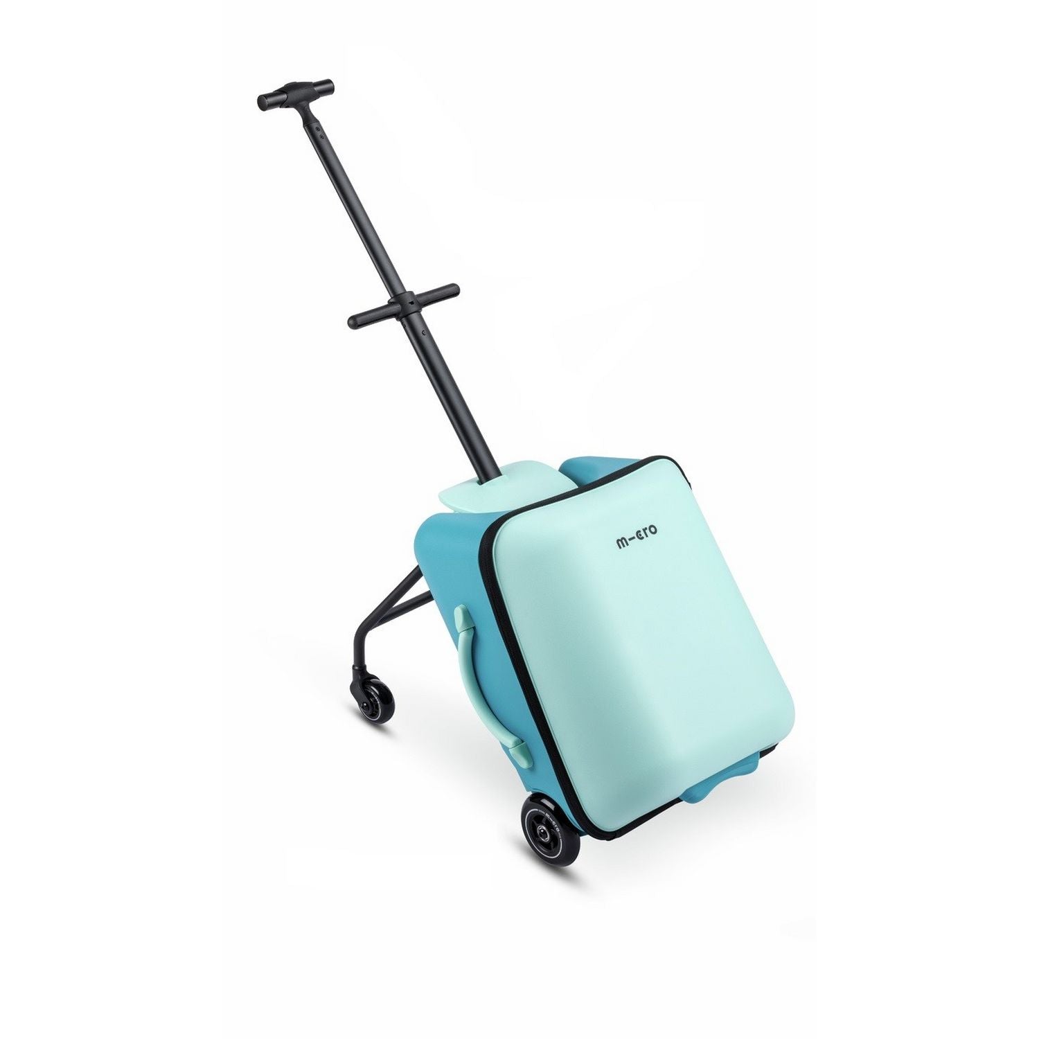 Micro Eazy Allrounder blue ride-on suitcase, imported from the UK