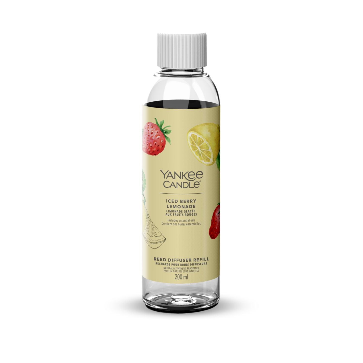 Yankee diffuser refill Iced Berry Lemonade 200ml, imported from the UK