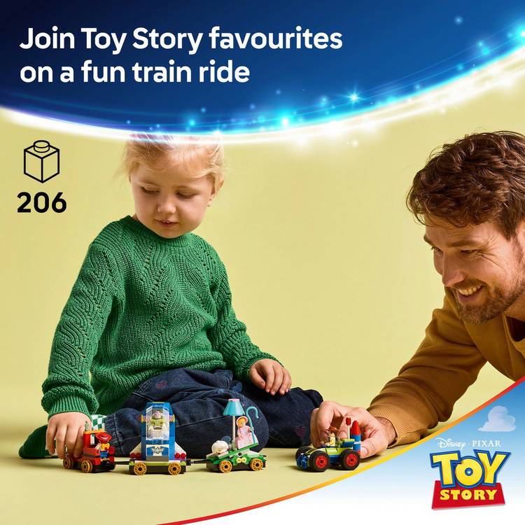 LEGO Toy Story Celebration Train and RC Car playset, UK version