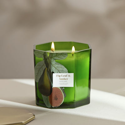 Argos Argos Home Multiwick Candle - Fig Leaf & Amber Scented Candle- Buy online at McGrocer