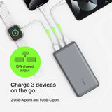 Belkin power bank space grey 20000mAh - British product