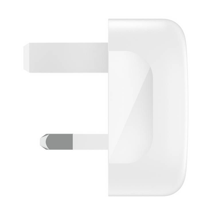 Belkin 20W USB-C wall charger with cable white - British product