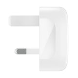Belkin 20W USB-C wall charger with cable white - British product