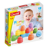Quercetti Momy Soft 12 piece soft blocks, imported from the UK