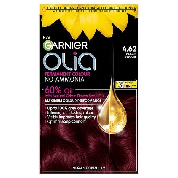 Garnier Olia 5.15 Frosted Chocolate Brown Permanent Hair Dye GOODS Superdrug Dark Garnet Red 4.62  