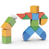 Geomag Magicube Shapes Little World 25-piece block set, UK version