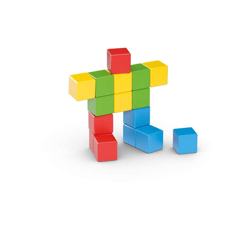 Geomag Magicube recycled creative set 16 pieces - British product