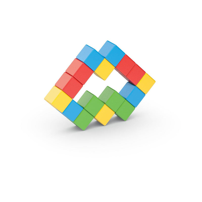 Geomag Magicube recycled creative set 16 pieces - British product
