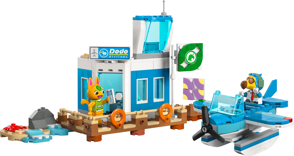 LEGO Animal Crossing airplane 292 pieces, UK version