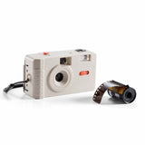 Praktica 35mm reusable film camera cream, UK version