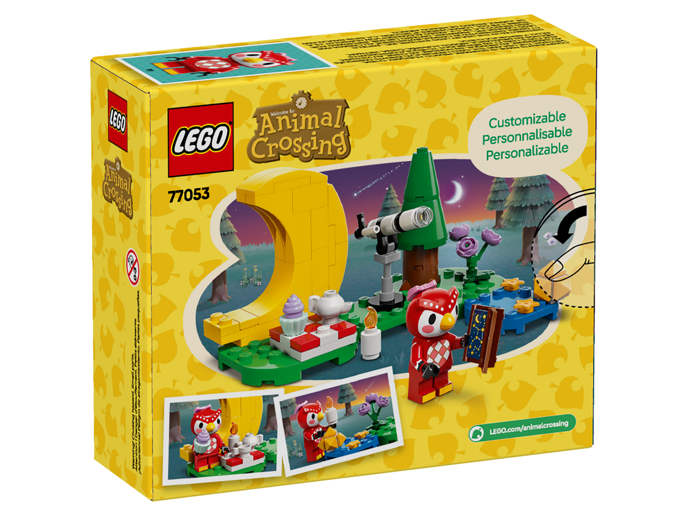 LEGO Animal Crossing Stargazing Celeste set (British brand)