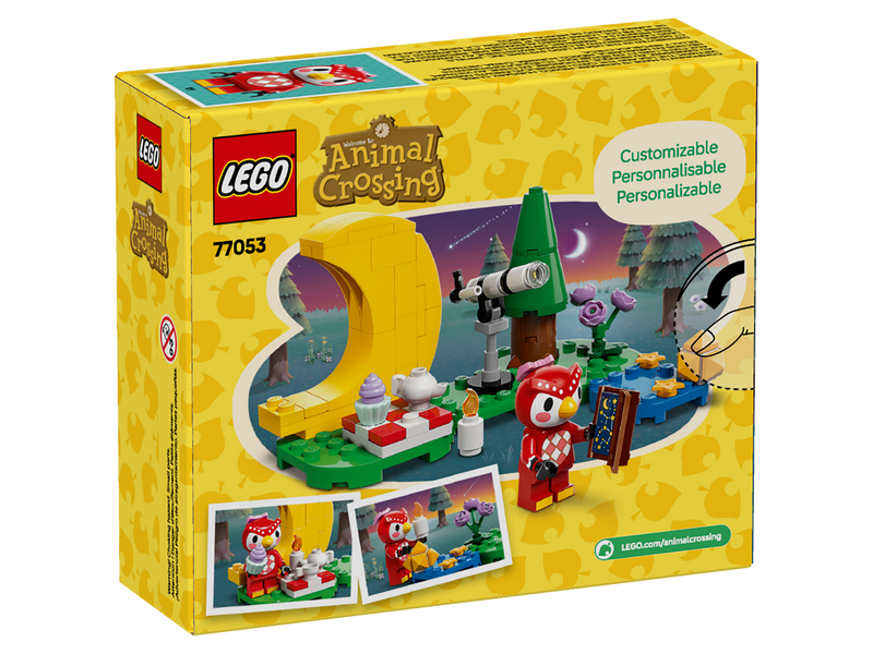 LEGO Animal Crossing Stargazing Celeste set (British brand)