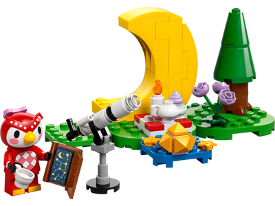 Lego LEGO Animal Crossing Stargazing with Celeste Building Set 78 Pieces Ages 6+- Buy online at McGrocer