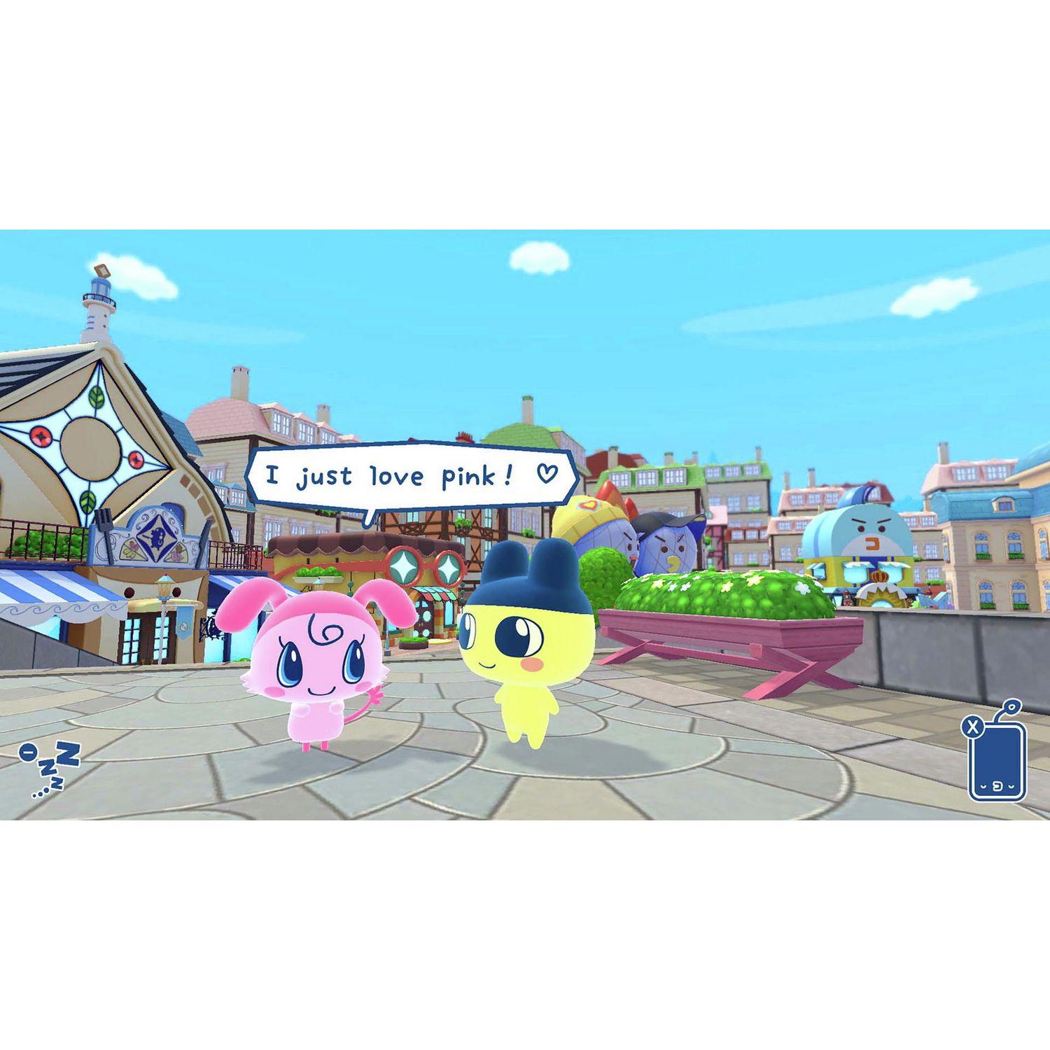 Tamagotchi Plaza Nintendo Switch game (British brand)