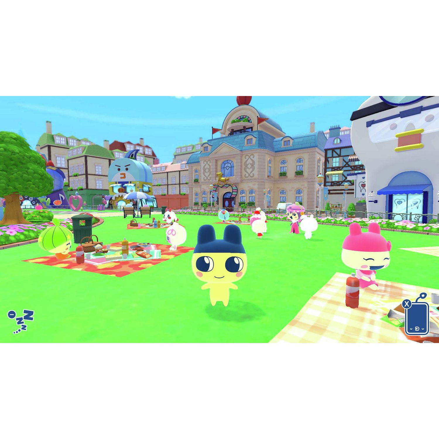 Tamagotchi Plaza Nintendo Switch game (British brand)