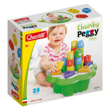 Quercetti Chunky Peggy toy pegboard set, UK version