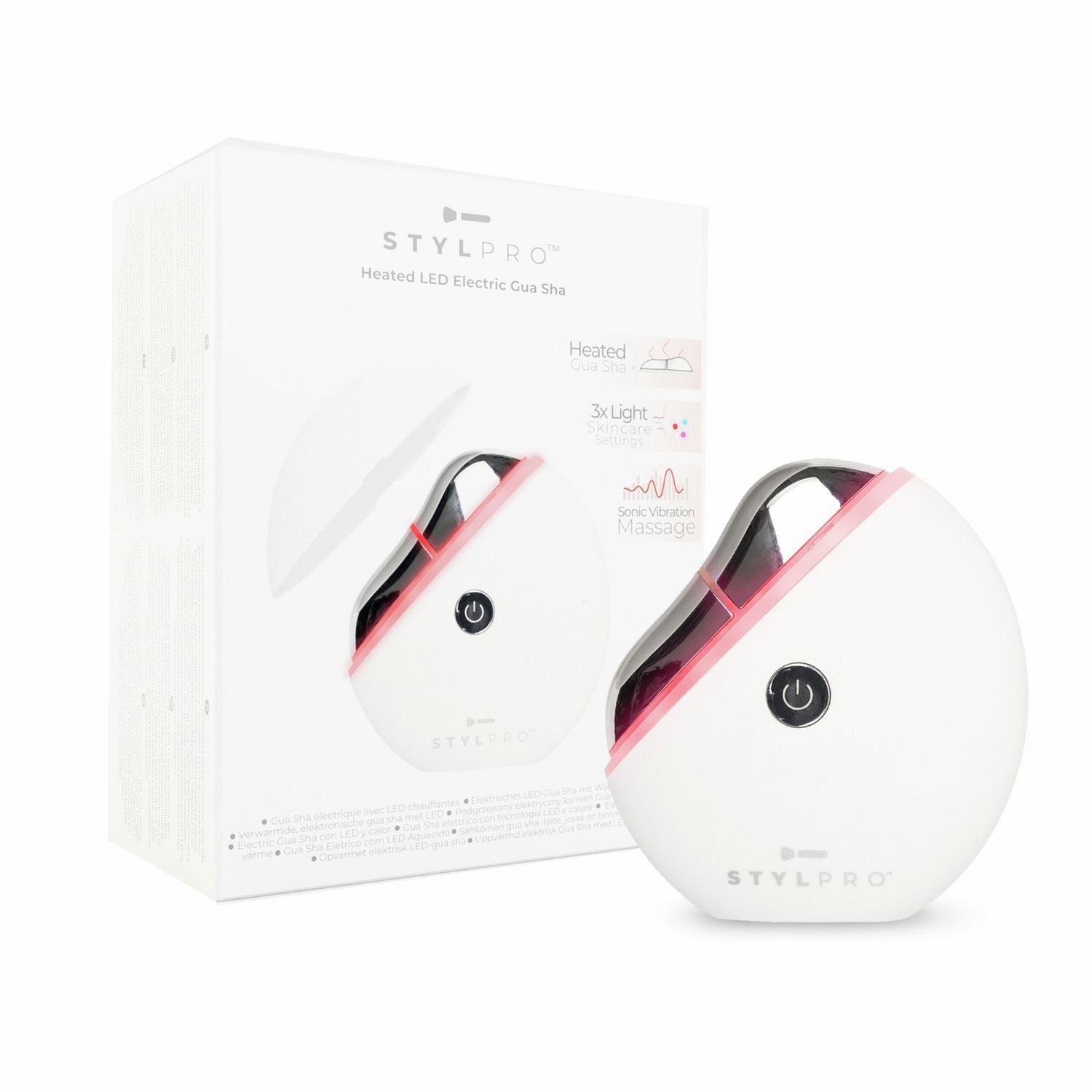 Stylpro heated LED electric Gua Sha facial tool (British brand)