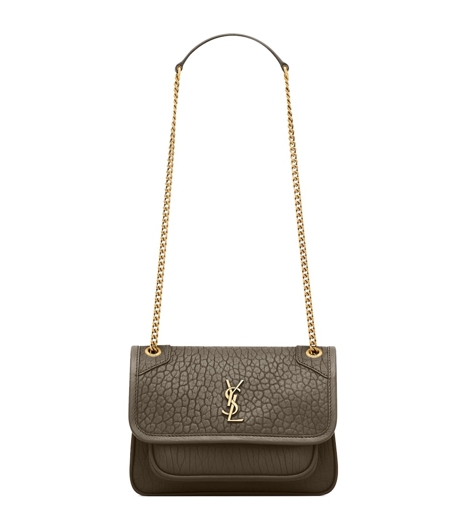 Saint Laurent Mini Niki shoulder bag leather, imported from the UK