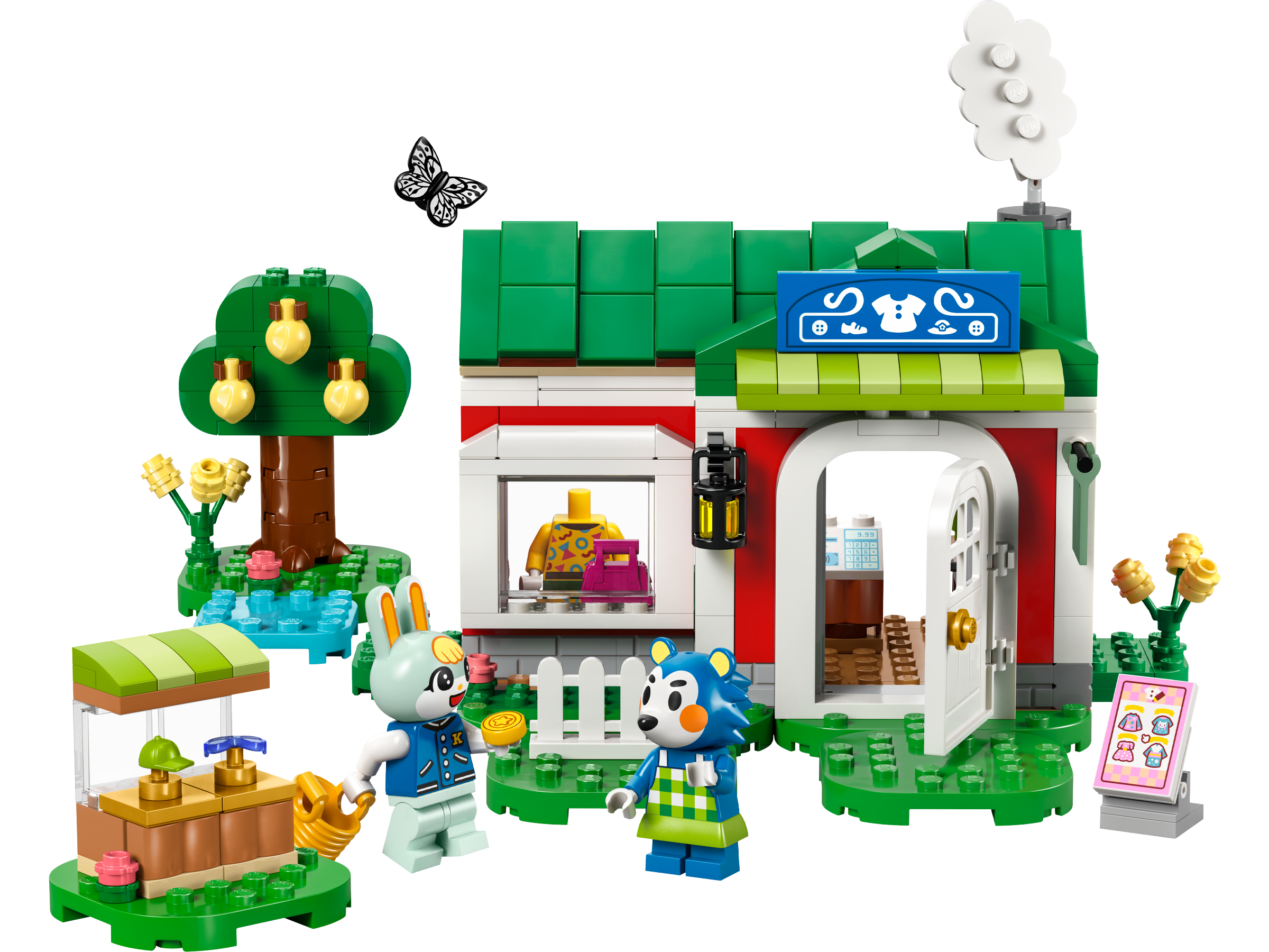 LEGO Animal Crossing Able Sisters Clothing Shop 322 pieces - British product