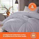 Silentnight Warm & Cosy 18 tog duvet single, imported from the UK