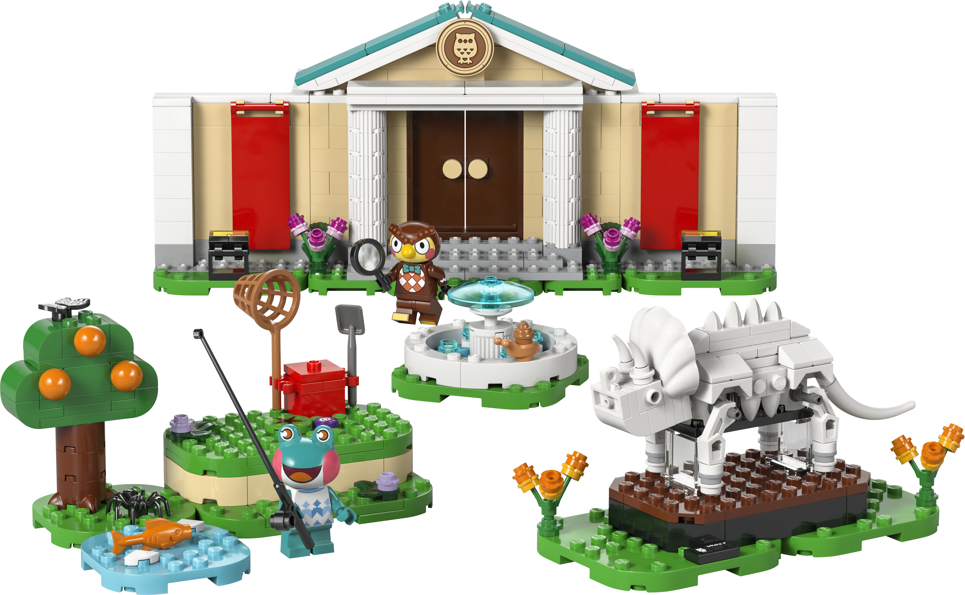 LEGO Animal Crossing Museum Collection set - British product