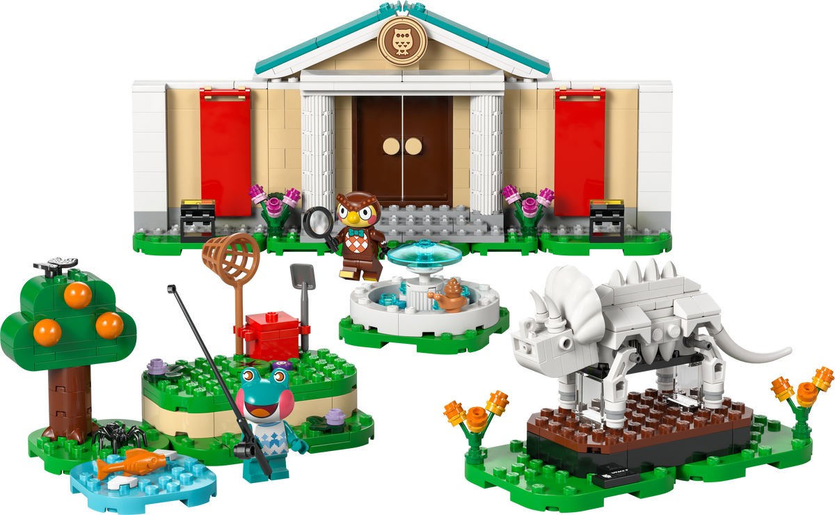 LEGO Animal Crossing Museum Collection set - British product