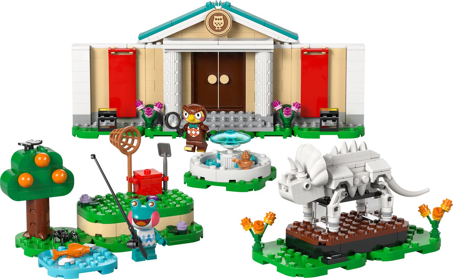 LEGO Animal Crossing Museum Collection set - British product