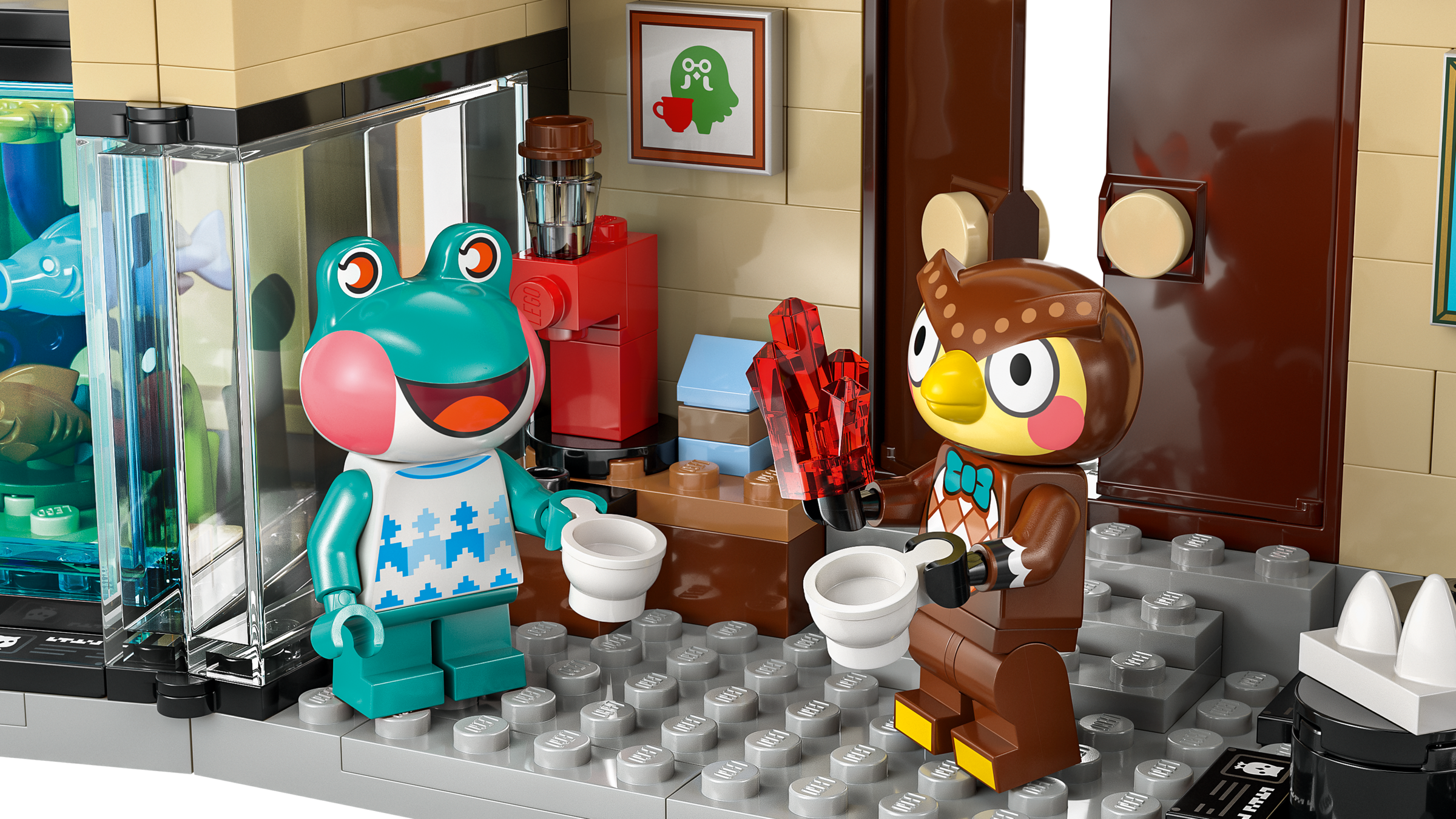 LEGO Animal Crossing Museum Collection set - British product