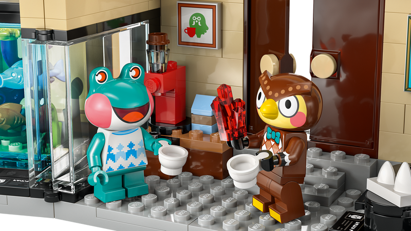 LEGO Animal Crossing Museum Collection set - British product