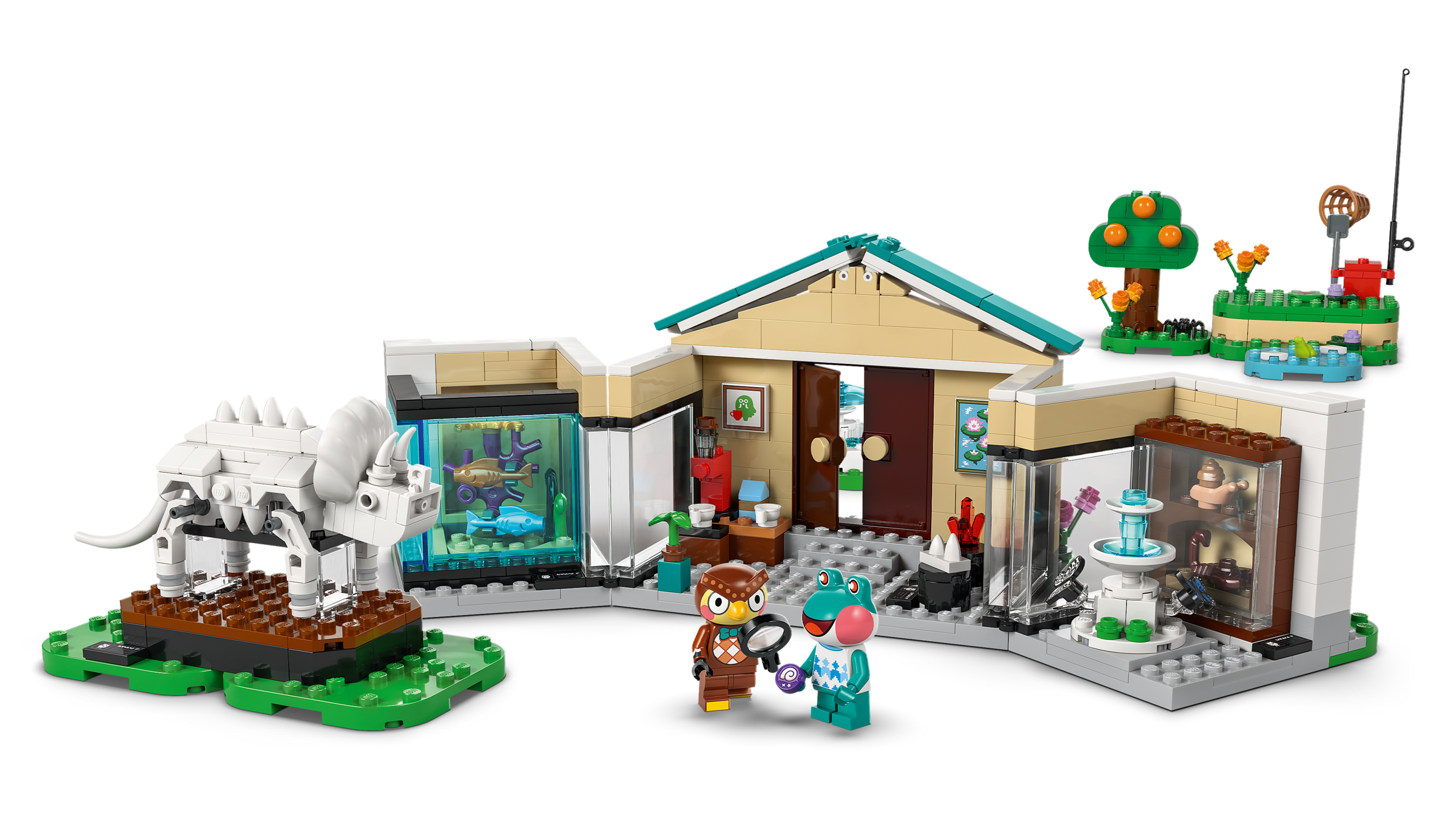 LEGO Animal Crossing Museum Collection set - British product