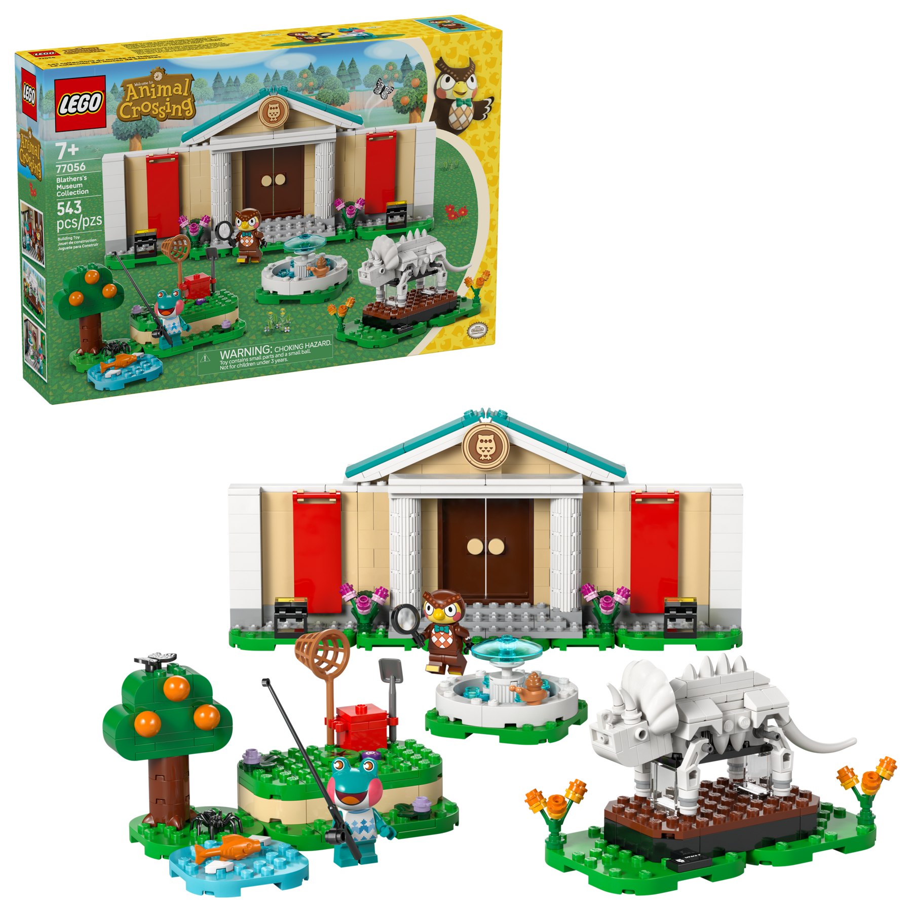 LEGO Animal Crossing Museum Collection set - British product