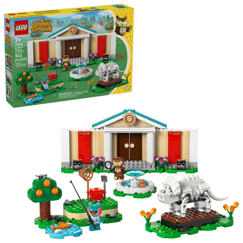 LEGO Animal Crossing Museum Collection set - British product
