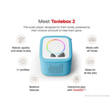 tonies Blue Toniebox2 Starter Set, UK version