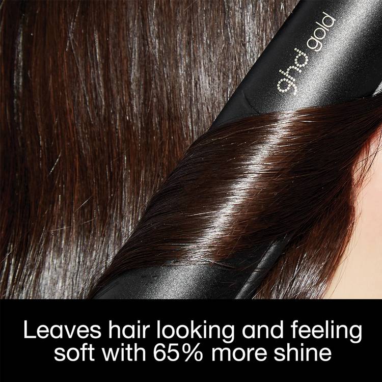 ghd Gold hair straightener bundle black (British brand)
