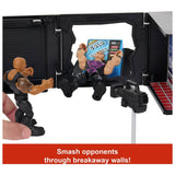 Mattel WWE Knuckle Crunchers Final Boss playset The Rock (British brand)