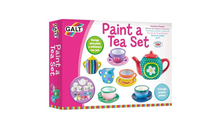 Galt Paint A Tea Set craft kit, imported from the UK