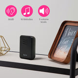 Byron portable doorbell black, imported from the UK