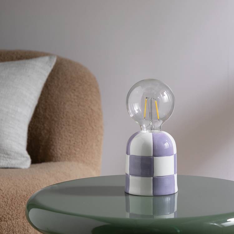 Argos Home ceramic base table lamp, UK version