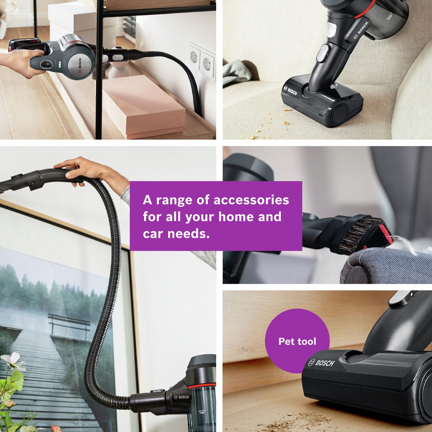 Bosch Unlimited 7 ProHome cordless vacuum cleaner - British product