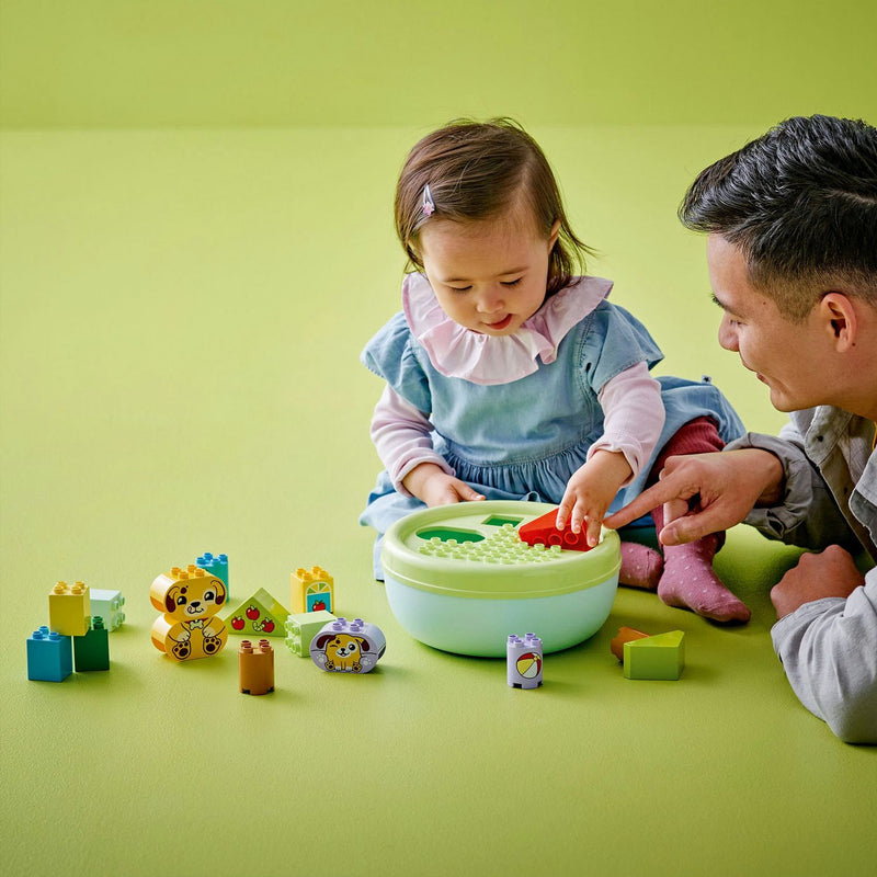 LEGO DUPLO Shape Sorter Puppy House 17-piece (British brand)