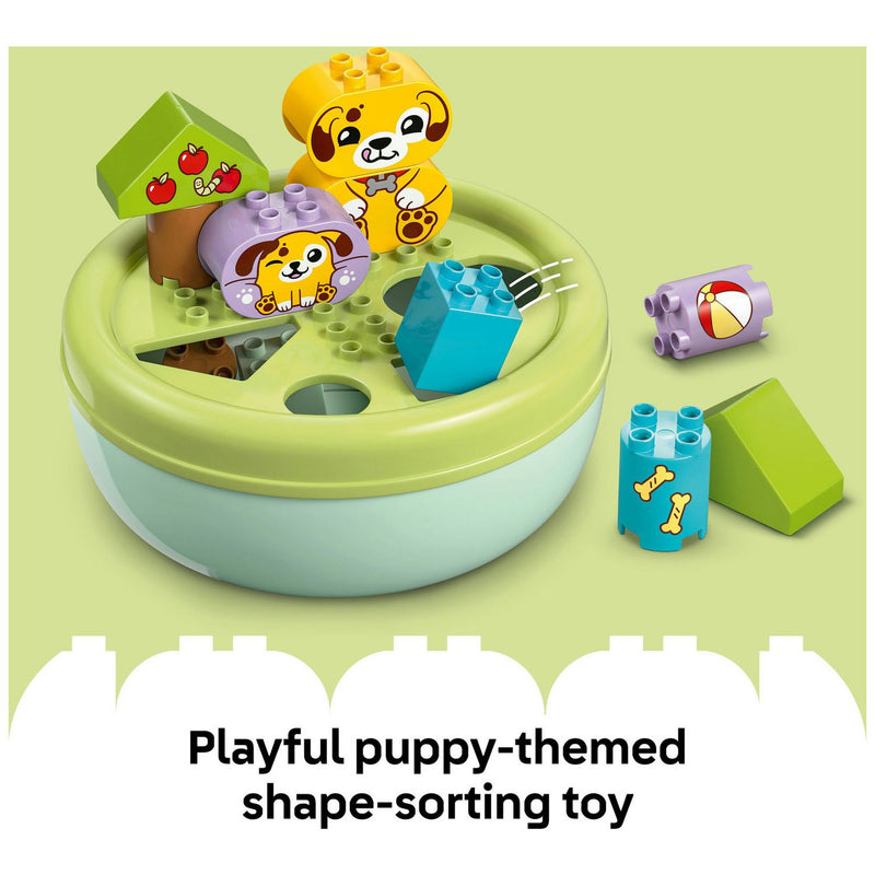 LEGO DUPLO Shape Sorter Puppy House 17-piece (British brand)