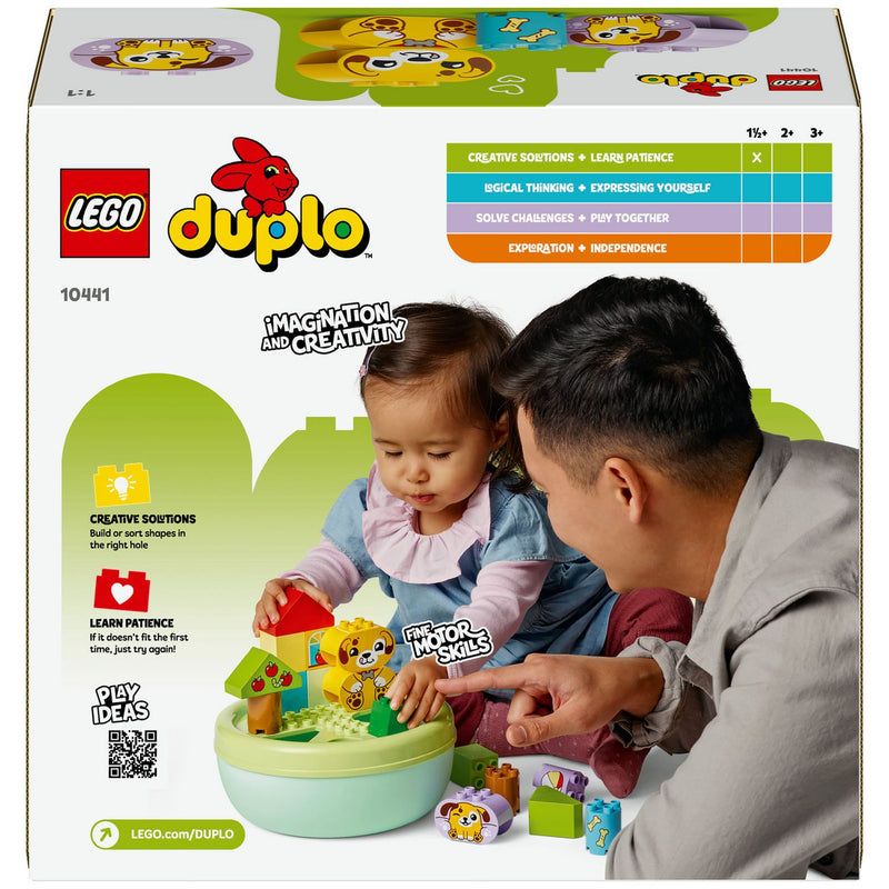 LEGO DUPLO Shape Sorter Puppy House 17-piece (British brand)