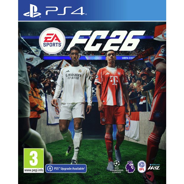 EA Sports FC 26 PS4 game disc, UK version