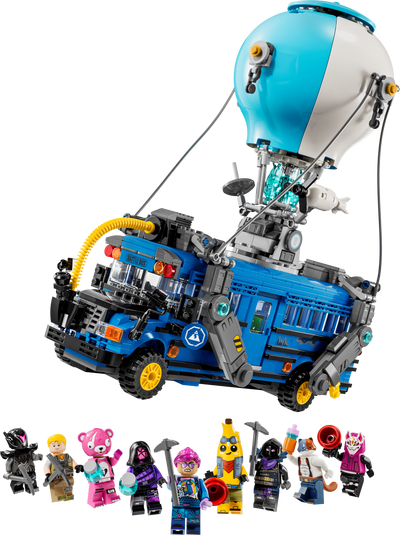 Lego LEGO Fortnite Battle Bus 954 Piece Building Set- Buy online at McGrocer