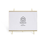 Habitat gold acrylic easel picture frame 5x7 inches - British product